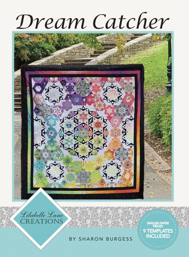 Lilabelle Lane Creations Dream Catcher Quilt Pattern and EPP Set