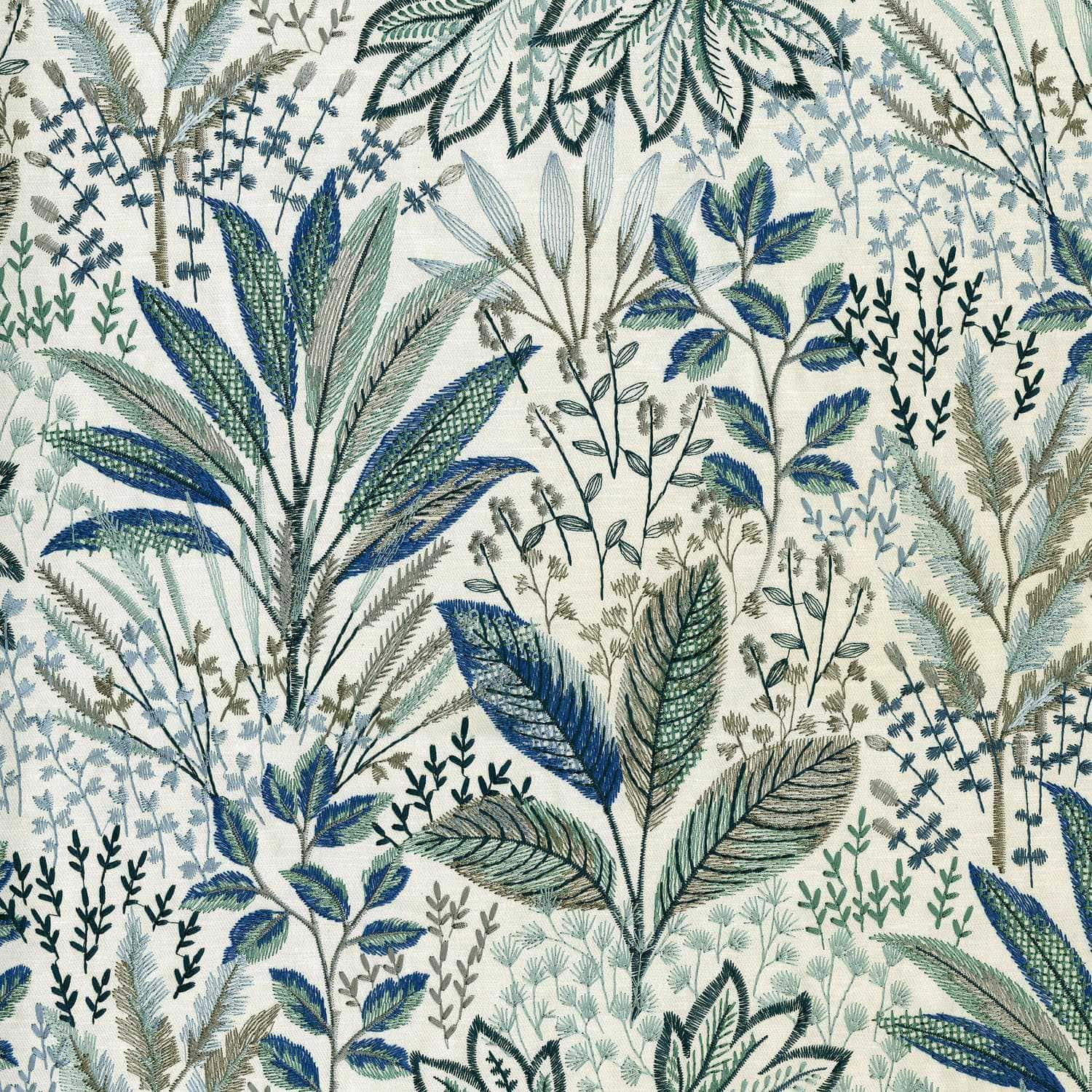 PKAMAZON/BLUE Multi Purpose Fabric Suitable For Drapery, Bedding