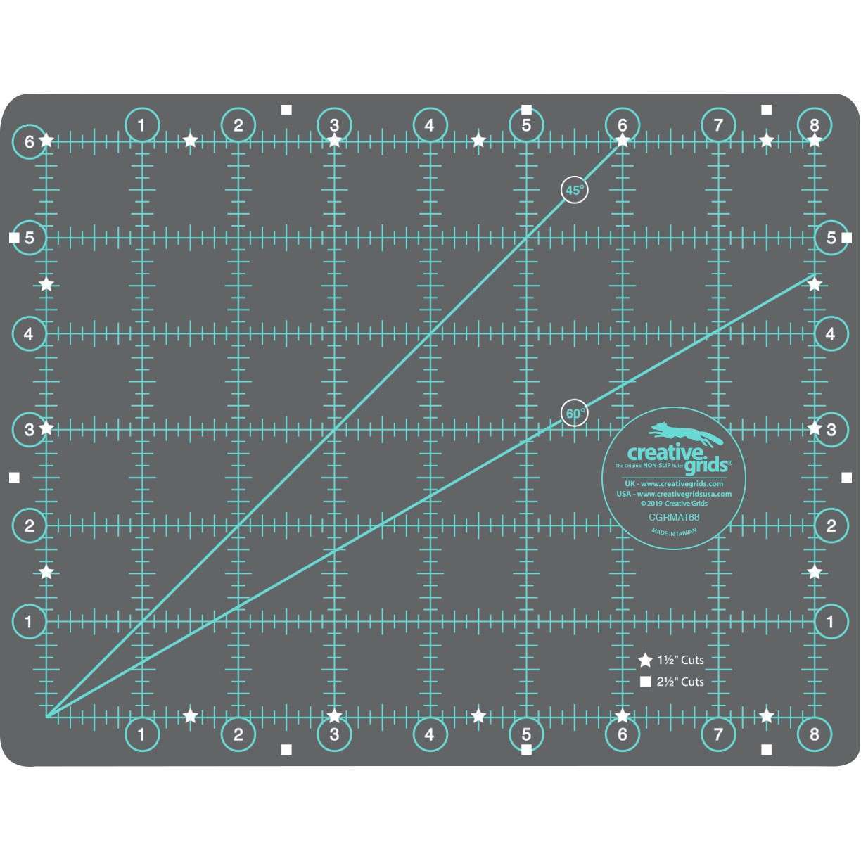 Creative Grids Cutting Mat 6″ X 8″ Fabric Utopia