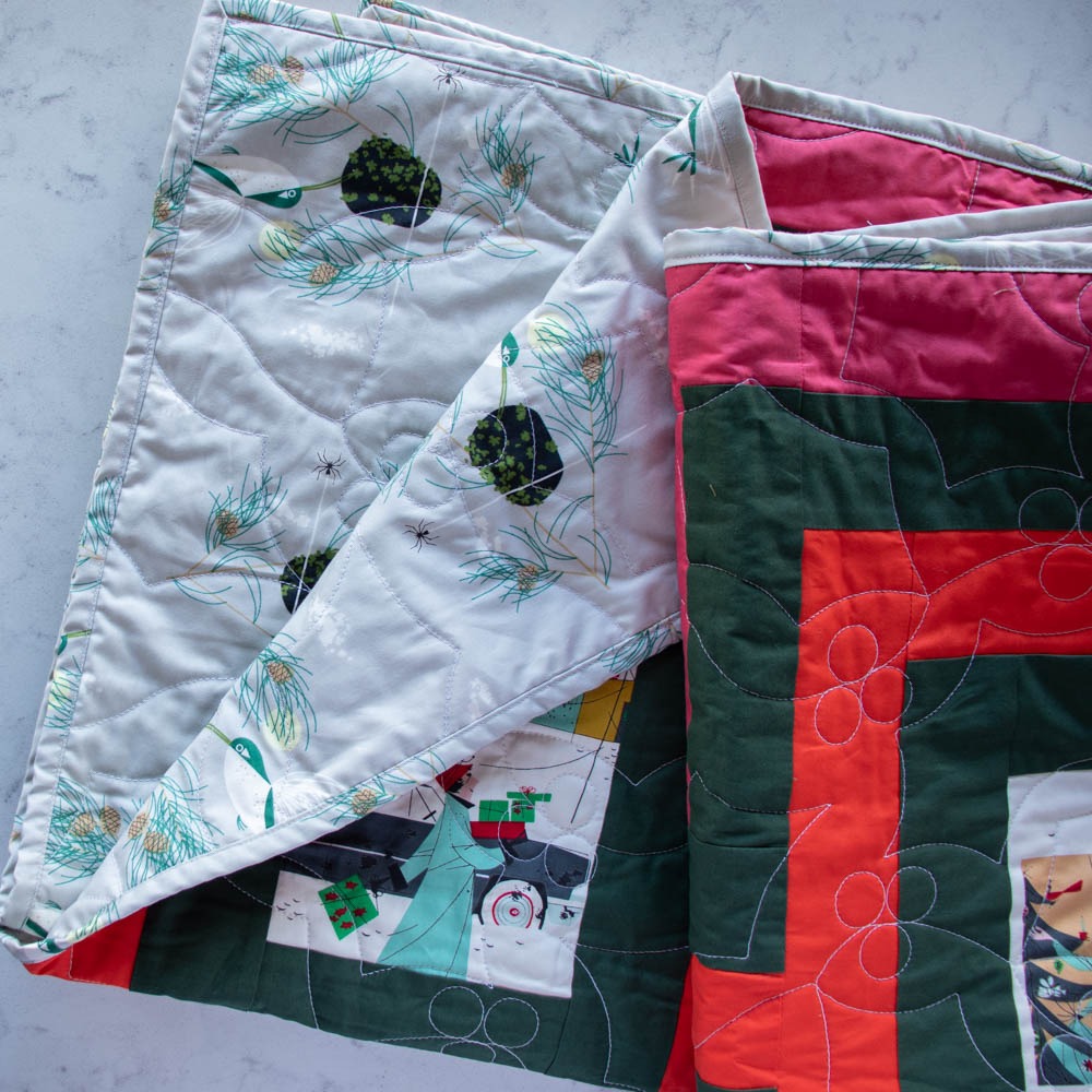 Cincinnati Quilt from Birch Fabrics by Suzy Quilts Fabricworm