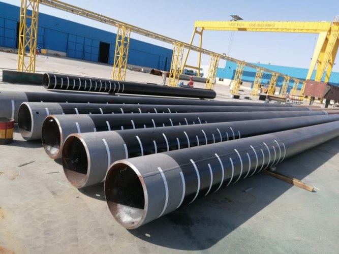 Fabrication & painting of Steel Tubular Pipes for HAIL AND GHASHA