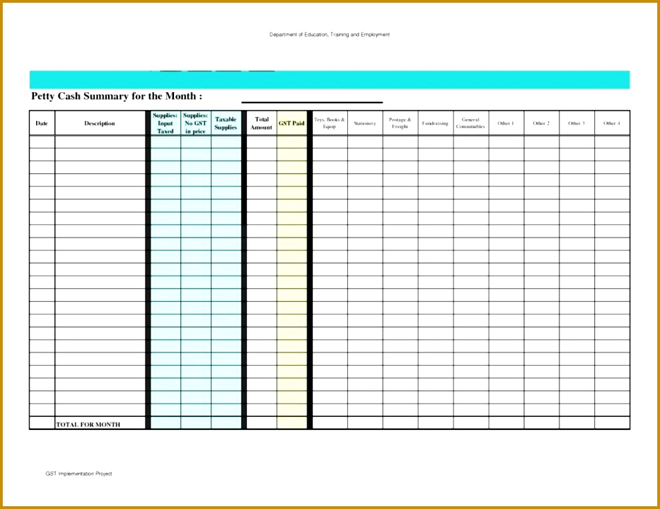 7 Weekly Balance Sheet Template FabTemplatez