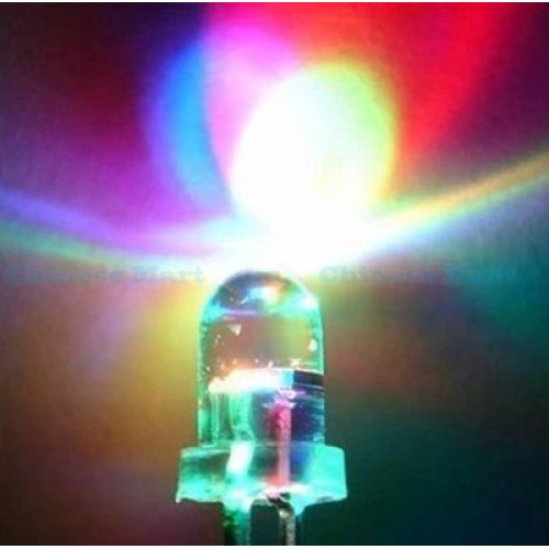 2 Pin Flashing RGB Rinbow LED Buy in India
