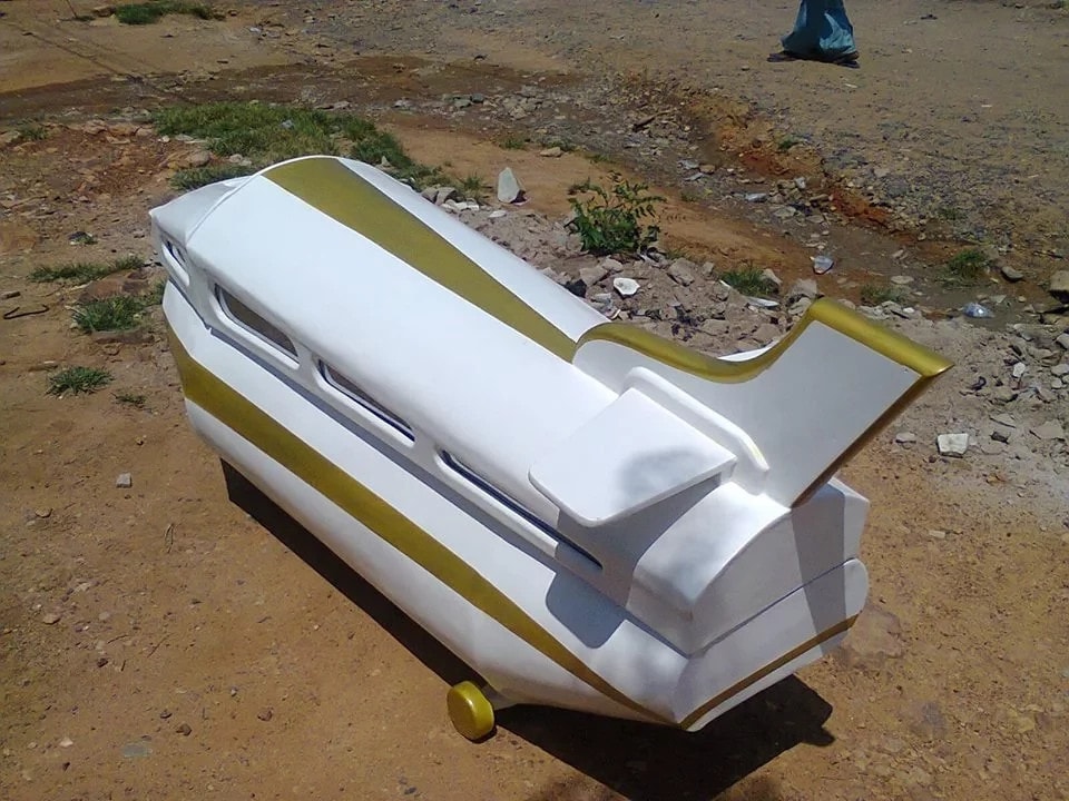 Nigerian Man Makes AeroplaneShaped Coffin (pictures) Face of Malawi