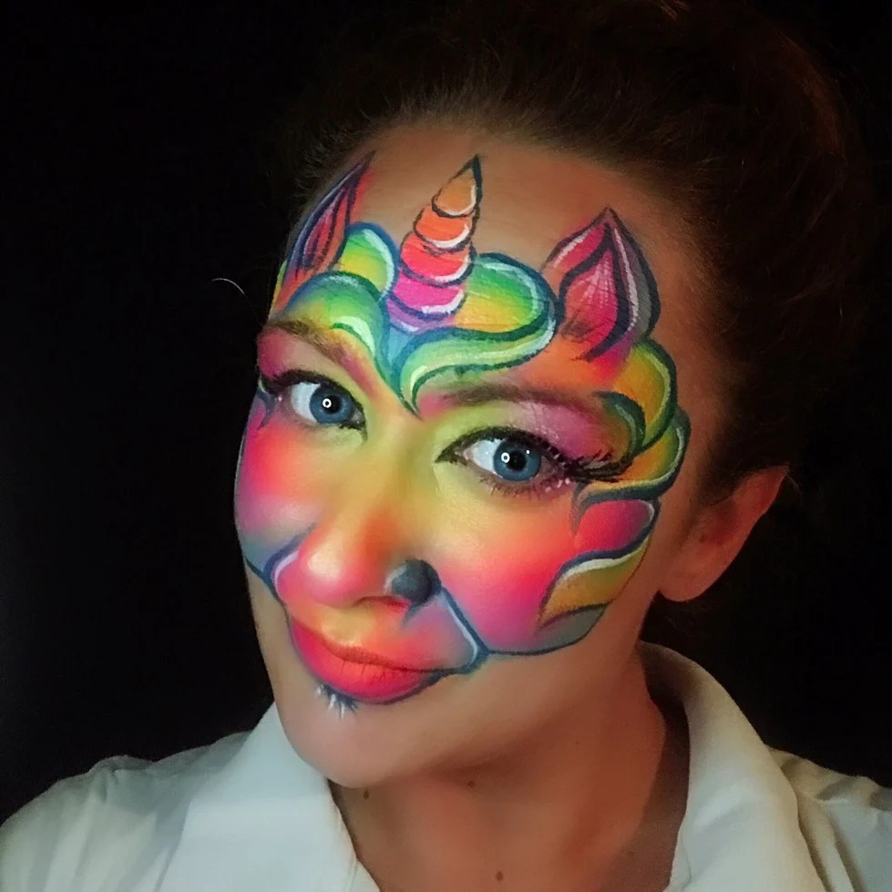 Unicorn Face Paint