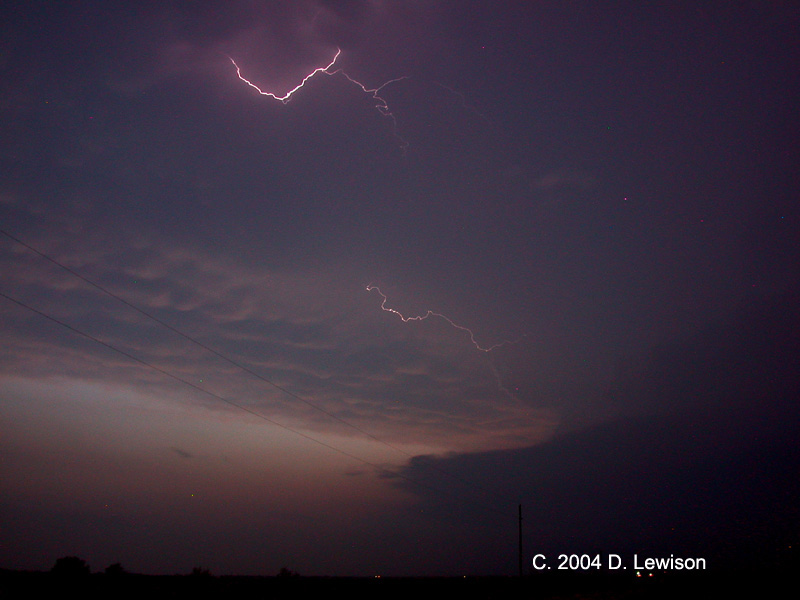 Pictures of Attica KS tornadoes. Dave Lewison, May 12 2004
