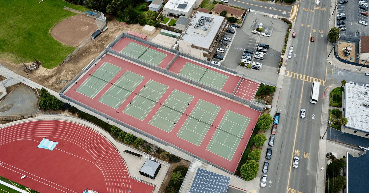 Rent Tennis Courts in Castro Valley