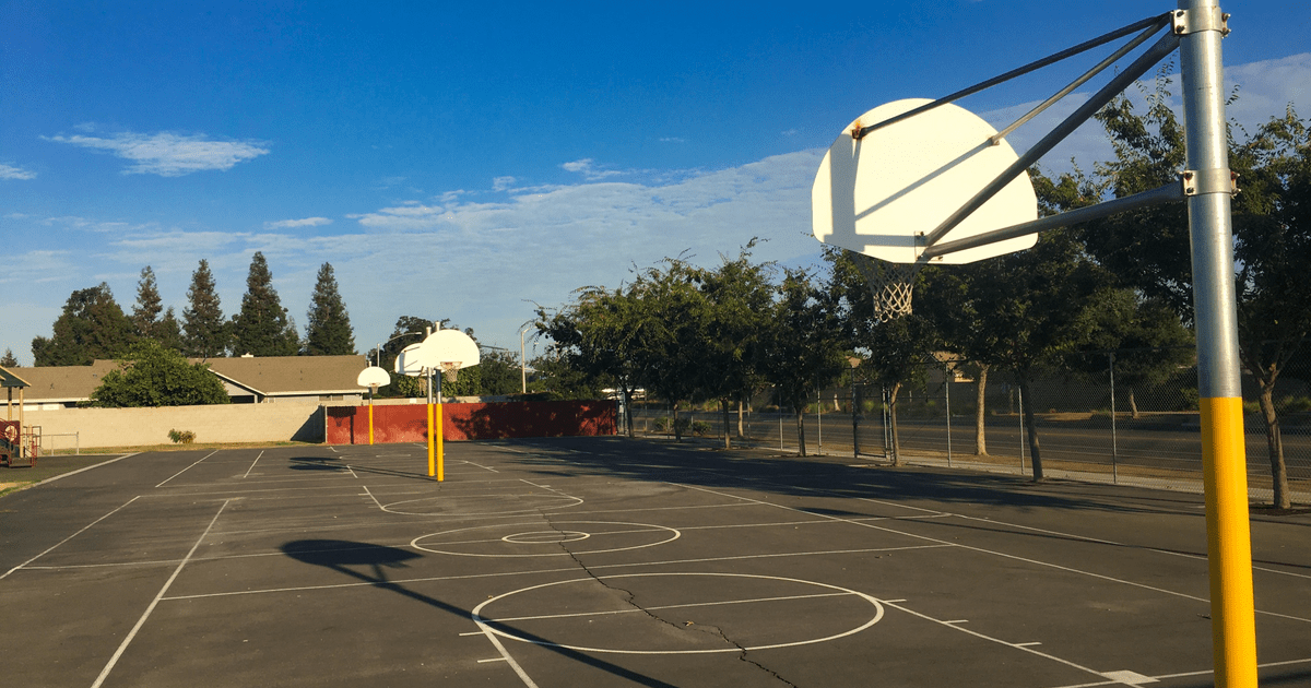 Rent Outdoor Basketball Courts 2 in Visalia