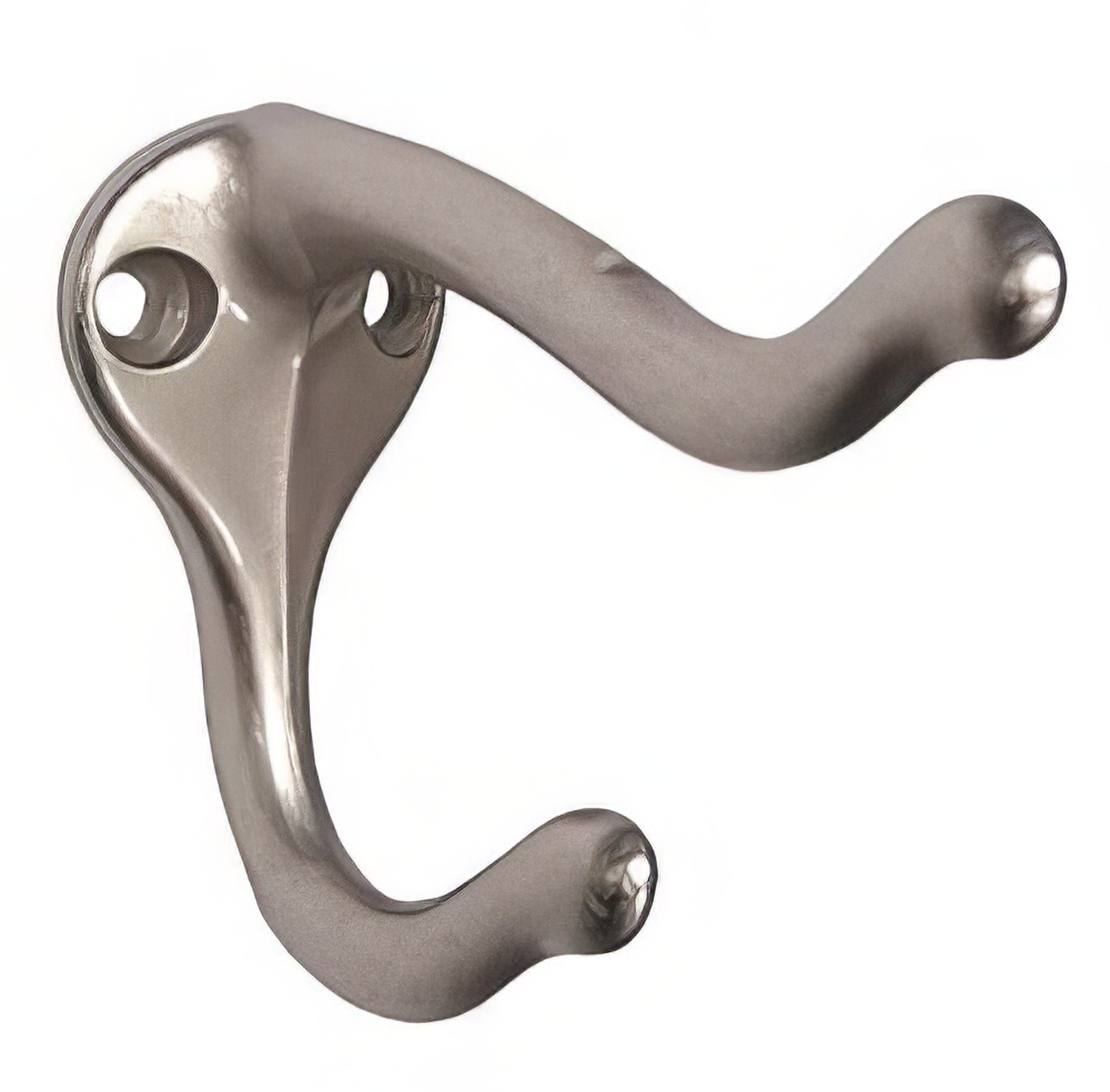 Ives Hardware 571A Traditional Cast Aluminum Coat and Hat Hook