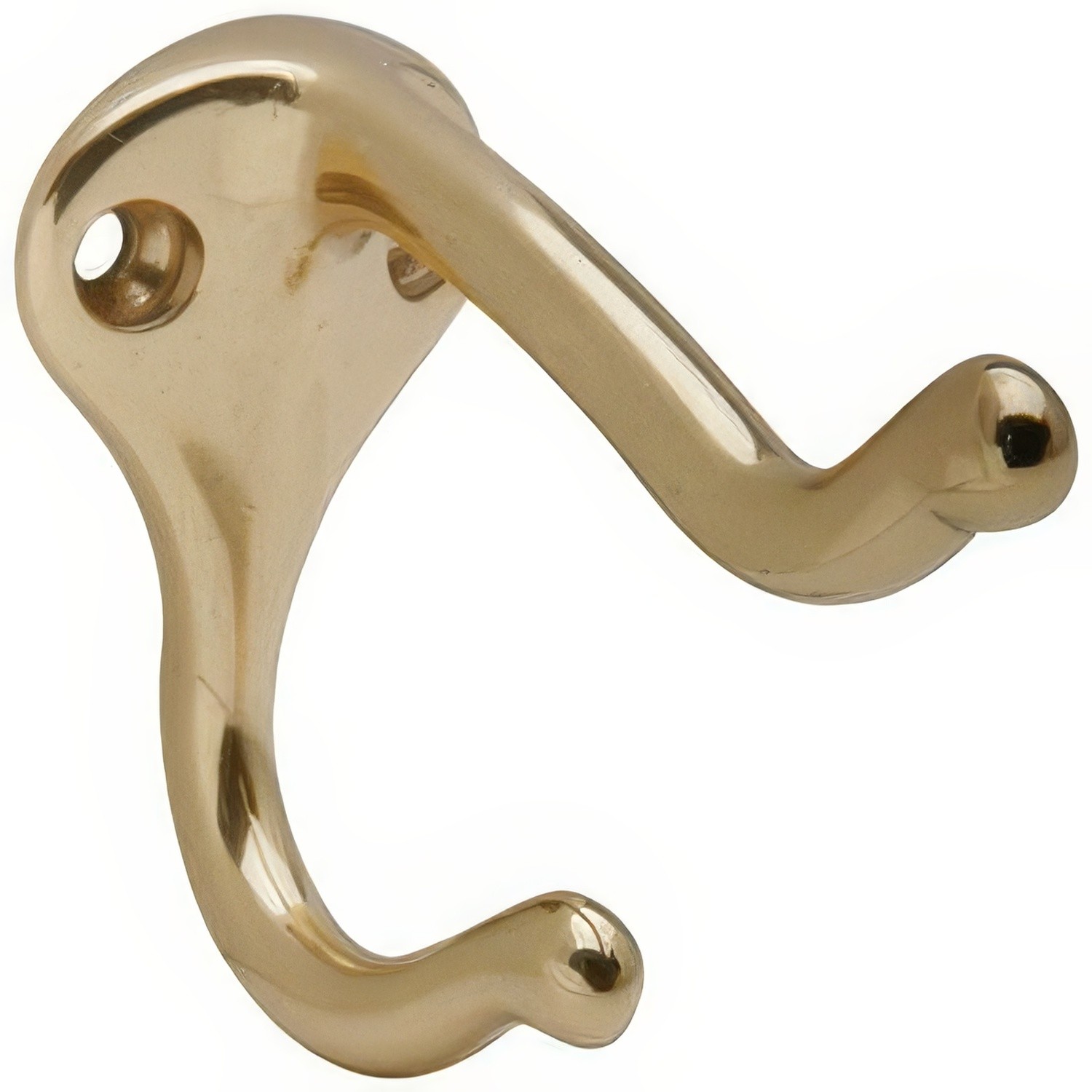 Ives Hardware 571A Traditional Cast Aluminum Coat and Hat Hook