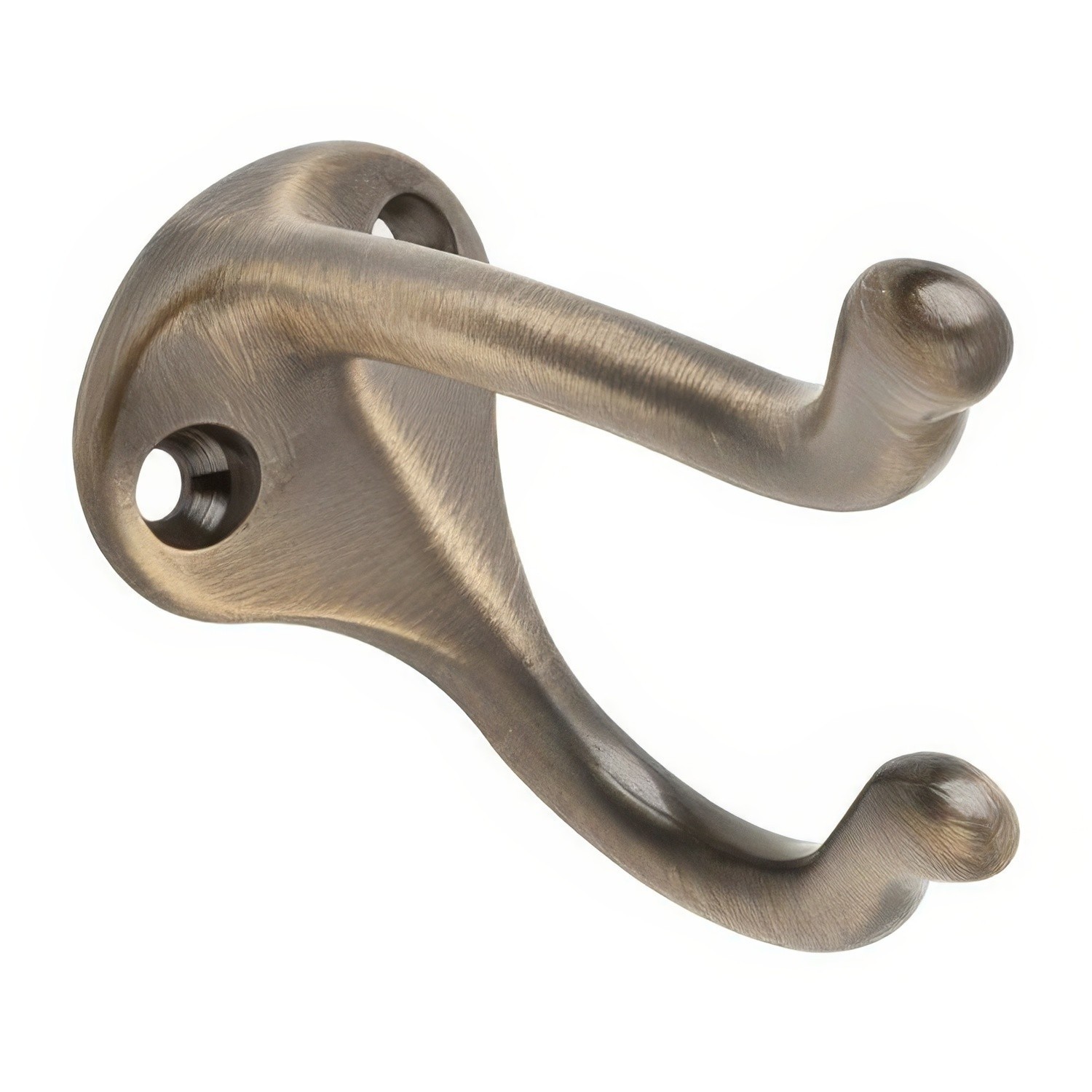 Ives Hardware 571A Traditional Cast Aluminum Coat and Hat Hook