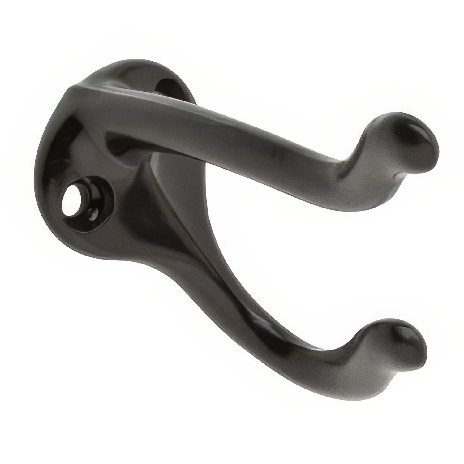 Ives Hardware 571A Traditional Cast Aluminum Coat and Hat Hook