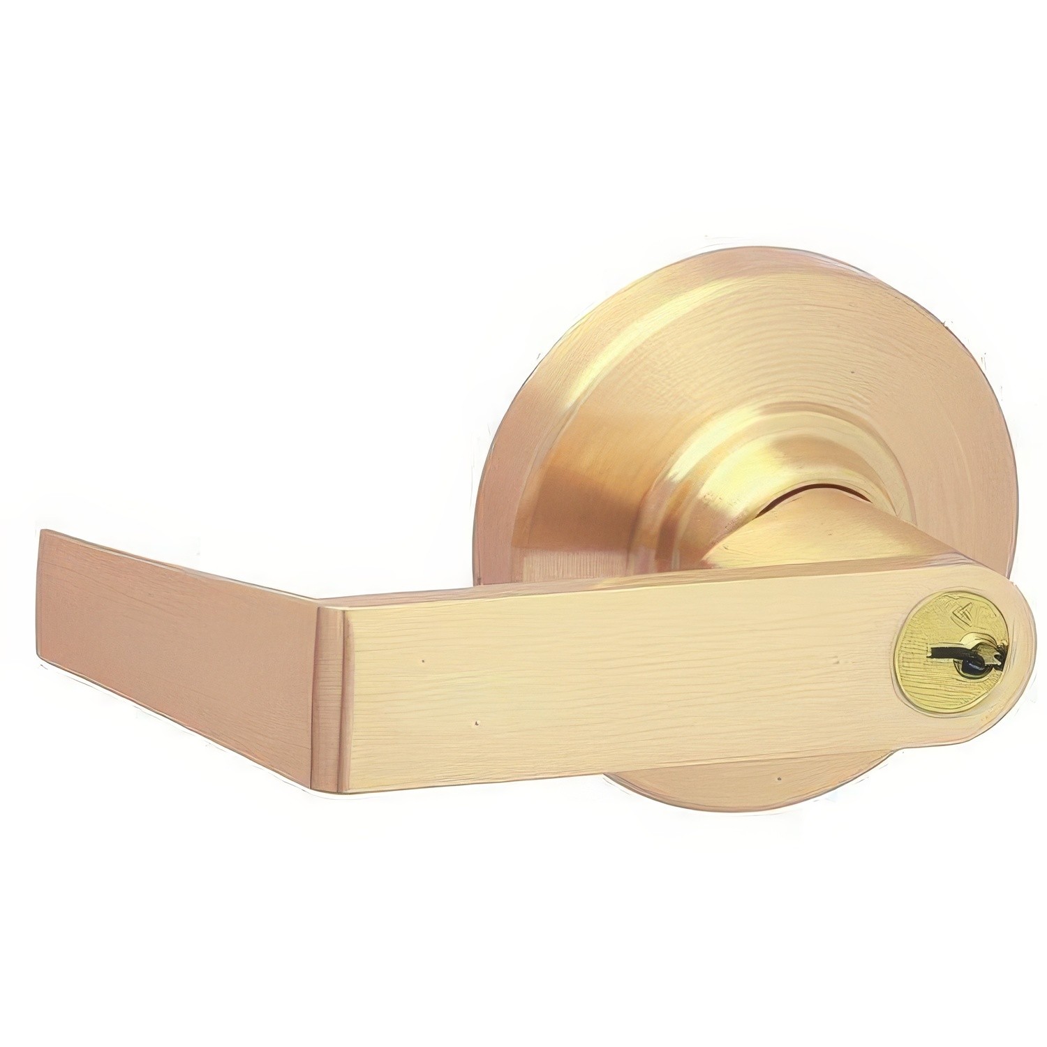 Schlage ND50BRHO Rhodes Keyed Entrance/Office Door Leverset