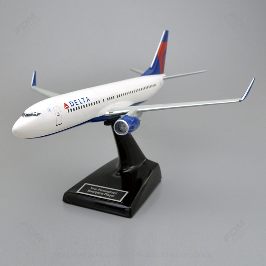 Boeing 737800 Delta Model Airplane