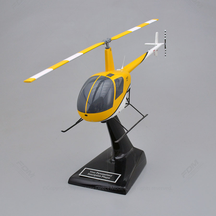 Robinson R22 Model Helicopter