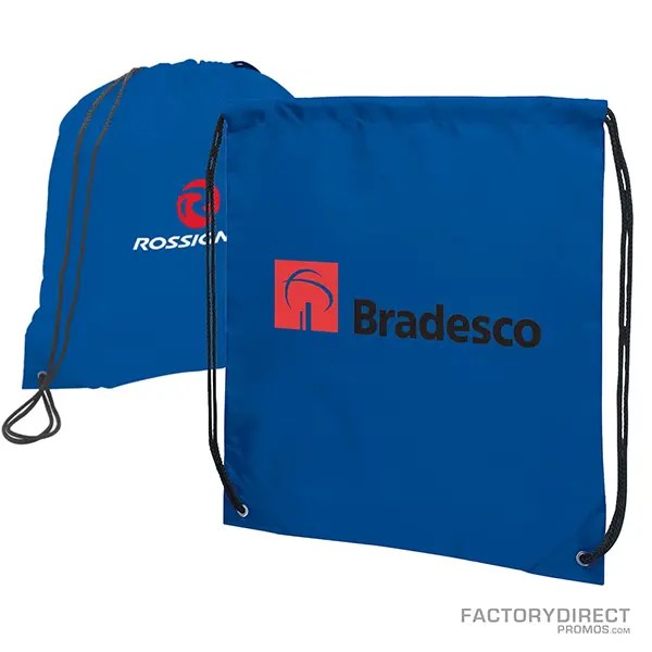 Polyester Drawstring Bags, Cinch Backpacks Factory Direct Promos