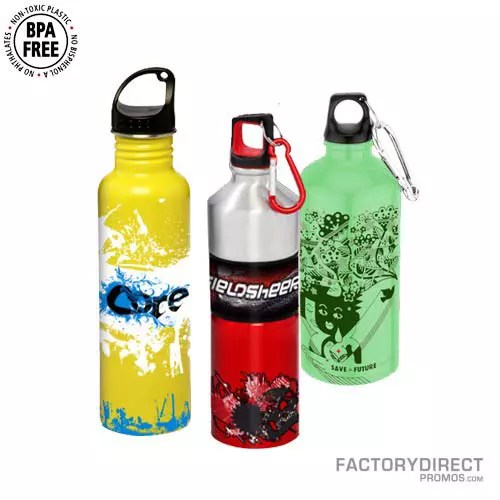 Custom Reusable Water Bottles Bulk, Wholesale Factory Direct Promos