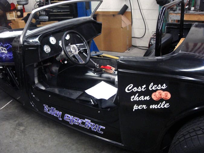 Whitby Goes All Electric Factory Five Racing