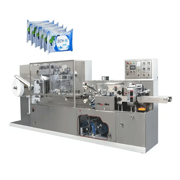 JBK550 530Pcs/Pack Automatic Wet Tissue Packing Machine, Pocket