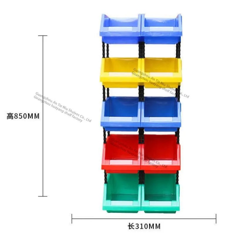 Nuts Stackable Plastic Bins 10Kg Plastic Stackable Storage Boxes for Screws