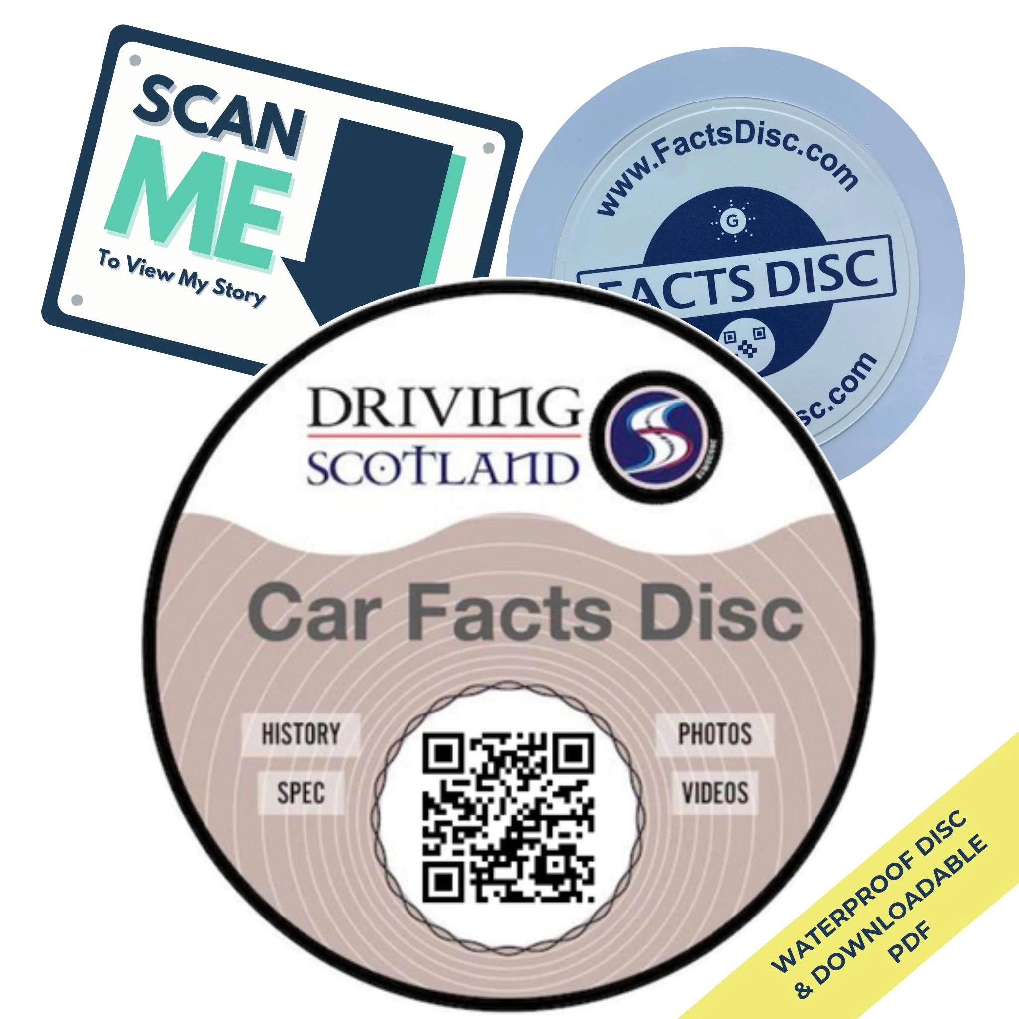 Driving Scotland Car Facts Disc