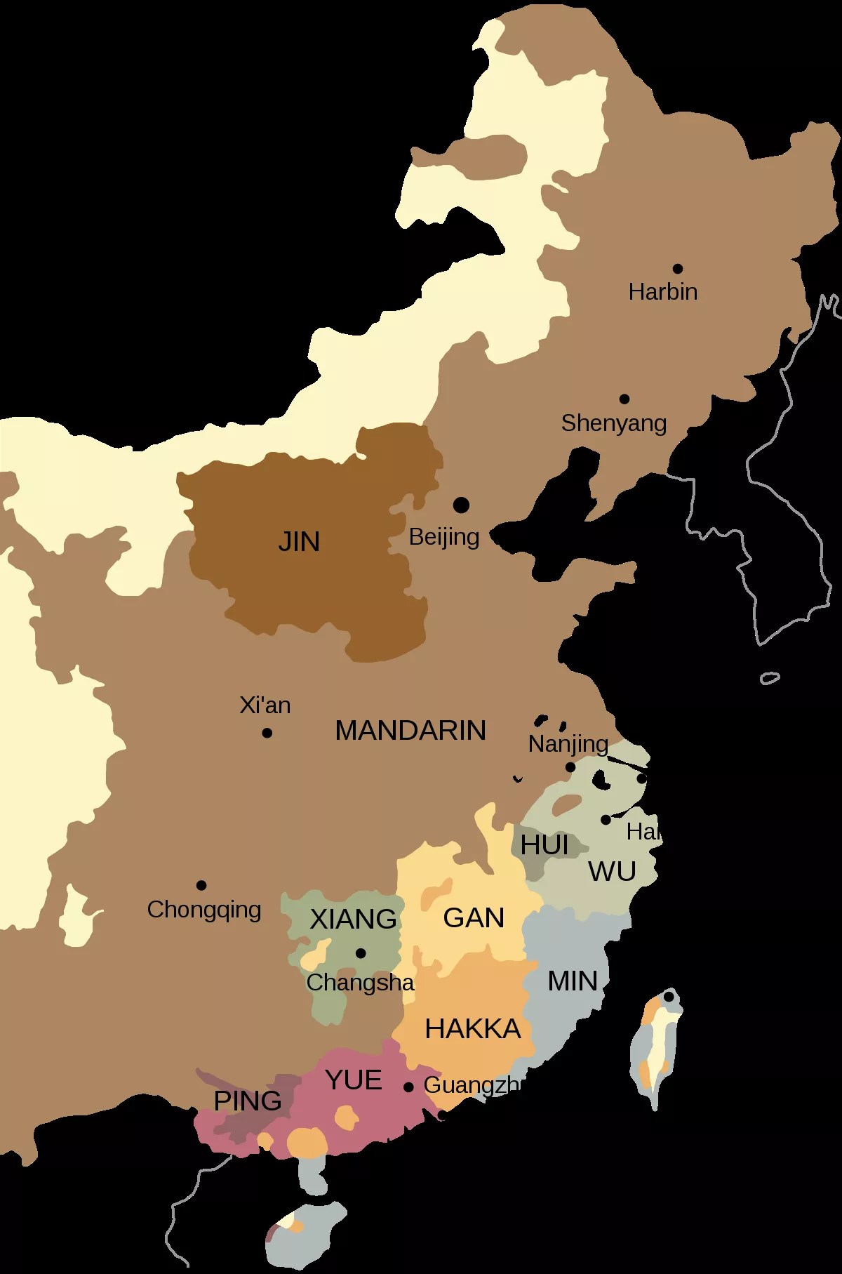 22 Facts About Chinese dialects FactSnippet