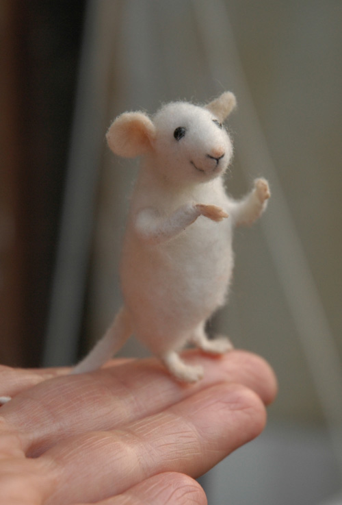 Stuffed Animals by Natasha Fadeeva miniature mice
