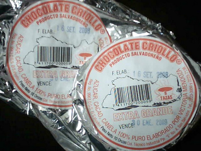Chocolate Criollo hecho en El Salvador FAFAMONGE