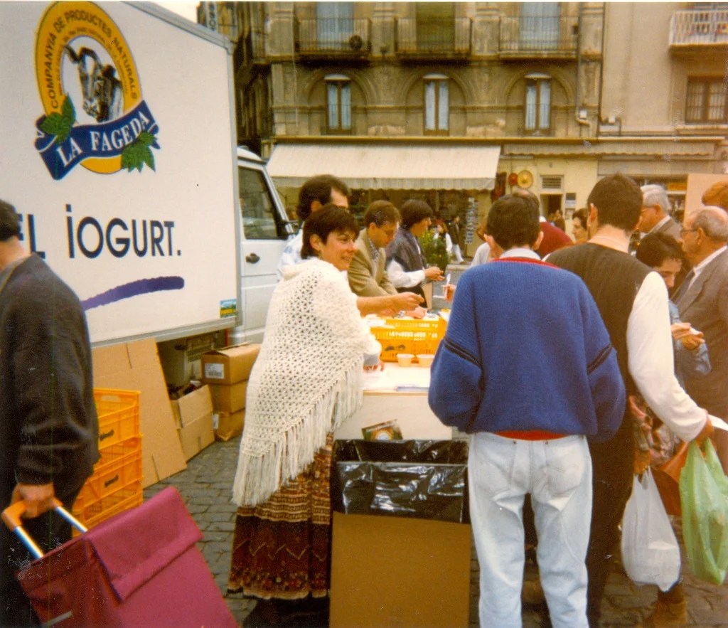 De cuando hace 25 años los yogures de La Fageda empezaron a jugar en