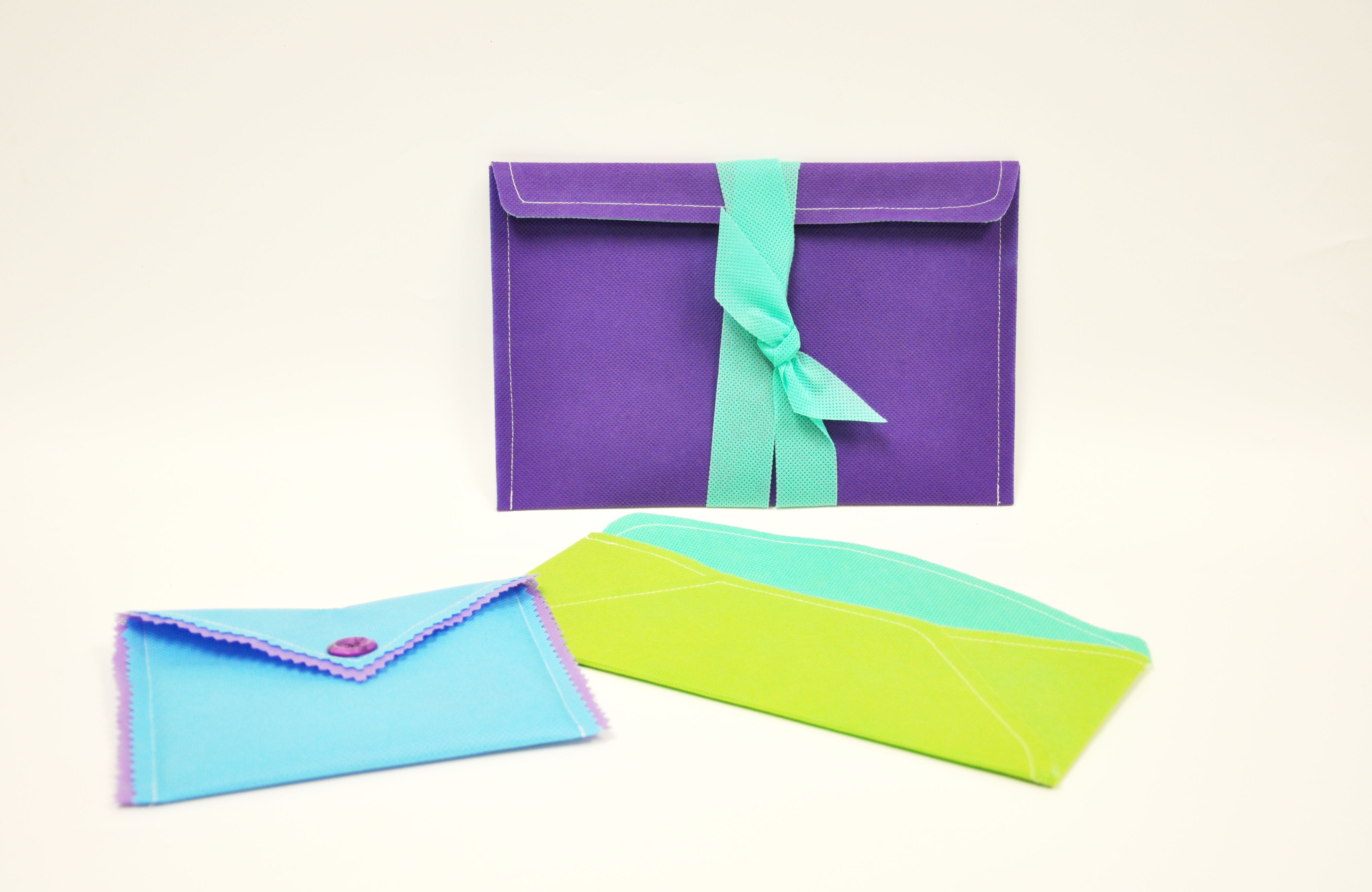 Fancy Fabric Envelopes Fairfield World Craft Projects