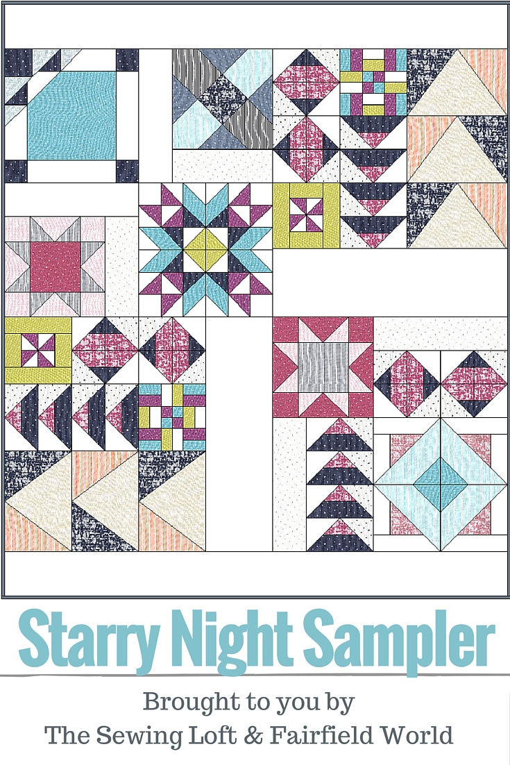 Starry Night Sampler Quilt Sandwich Fairfield World Blog