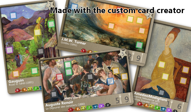 Custom Card Creator Fairway 3 Games
