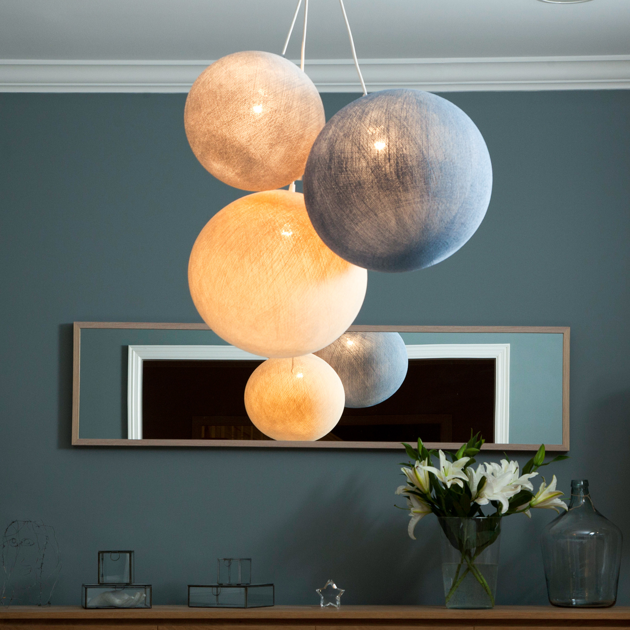 Large Pendant 3 Sizes Fairy Lights Factory NYC