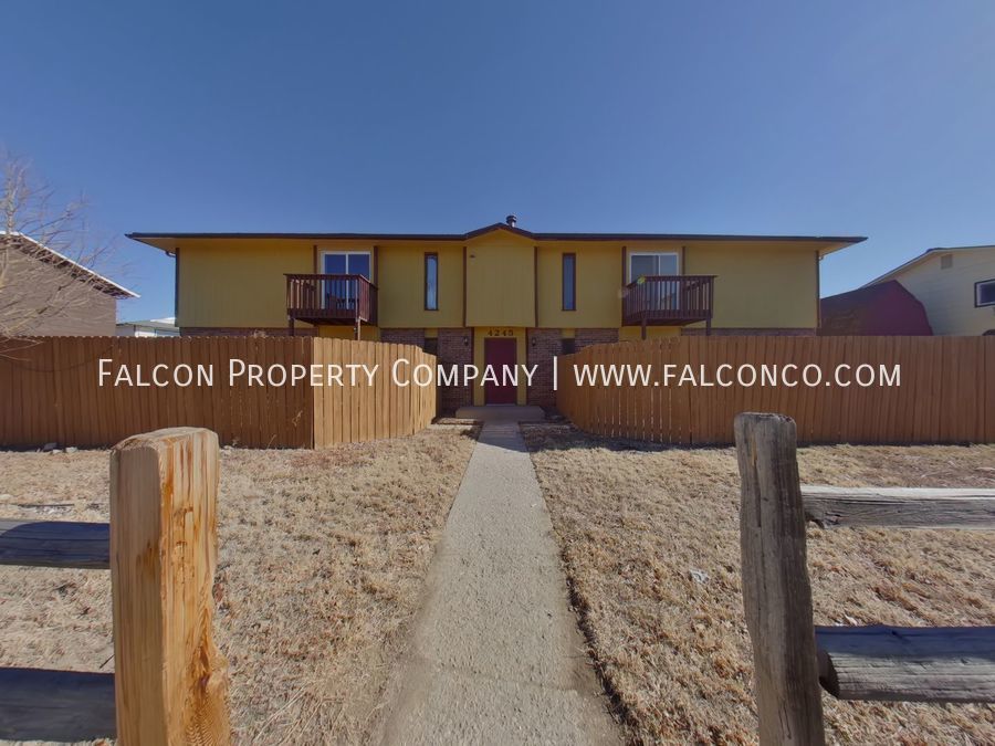 4245 Loomis Ave 3 Colorado Springs, CO 80906 Falcon Property Company
