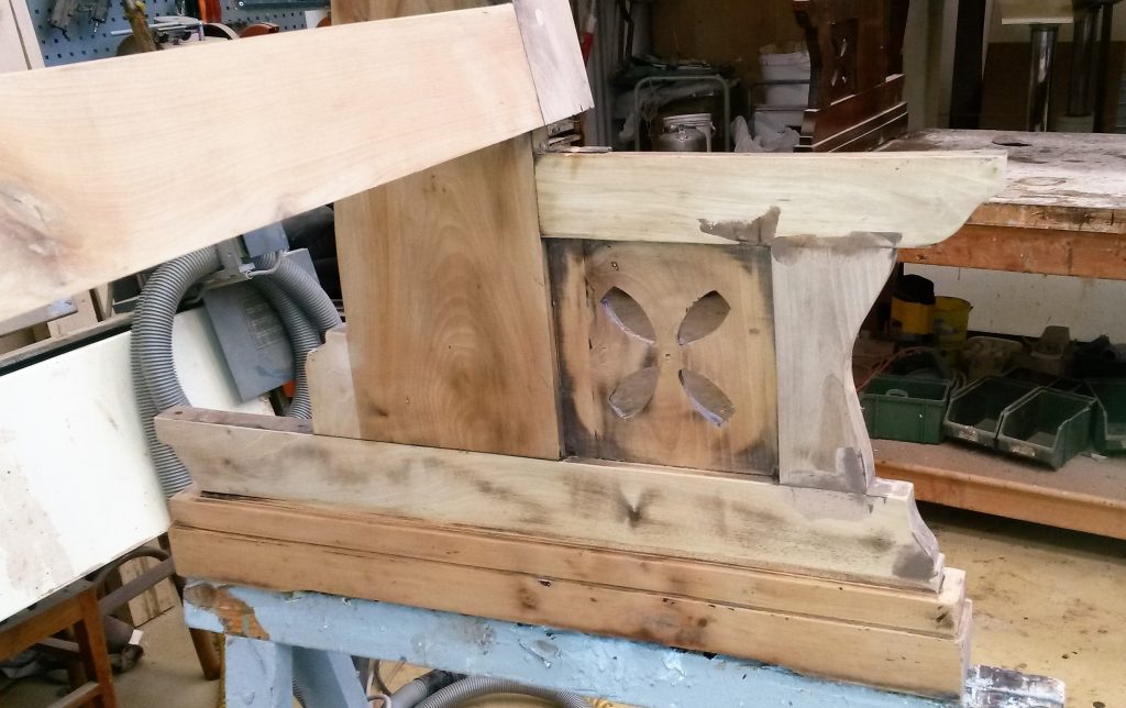 Banchi Chiesa Falegnameria Bocus