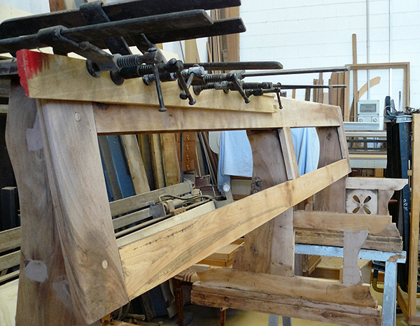 Banchi Chiesa Falegnameria Bocus