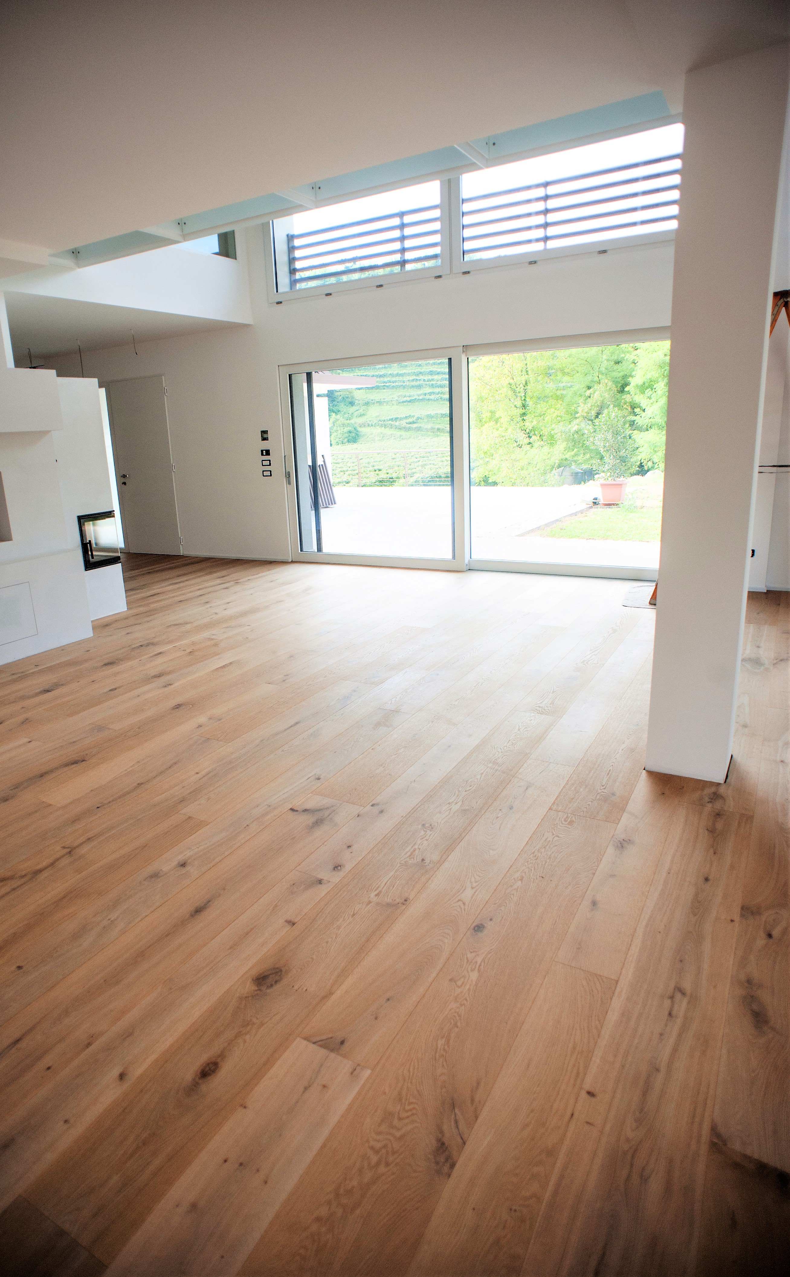 pavimento prefinito in rovere 3 larghezze falegnameria da ros