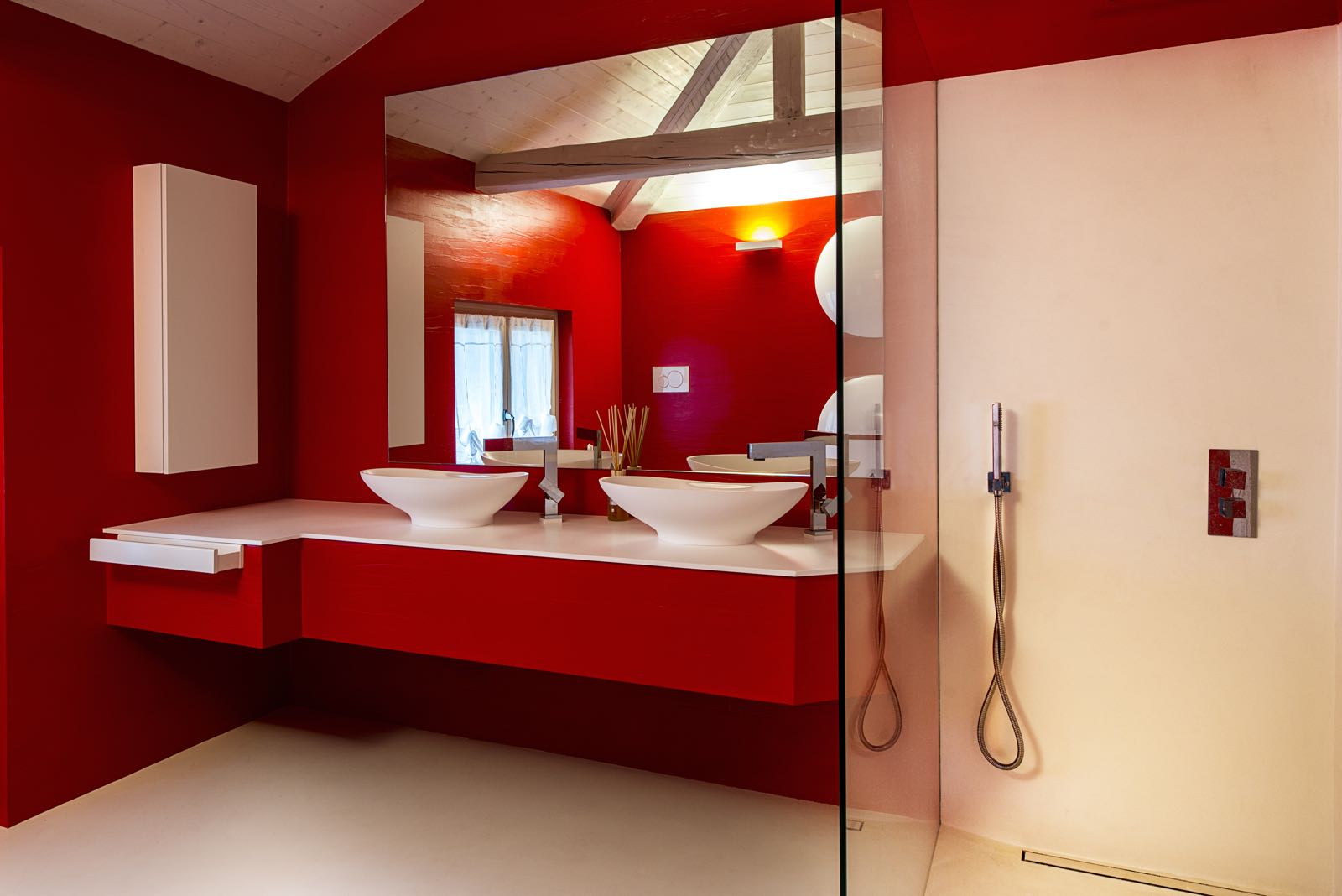 Bagni Colorati Moderni Landhausstil