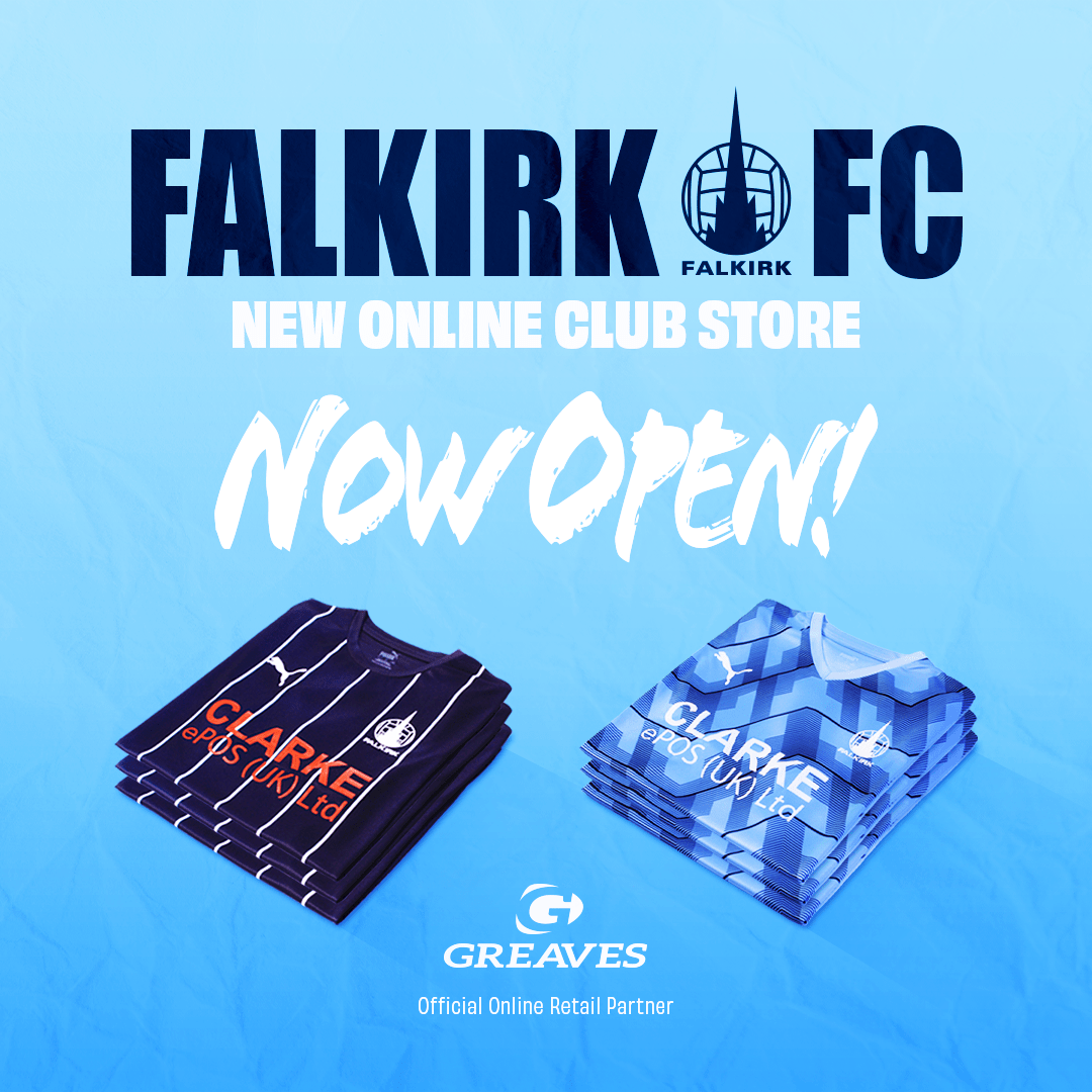 SHOP OPENING HOURS WEEK COMMENCING 09/08/21 Falkirk Football Club
