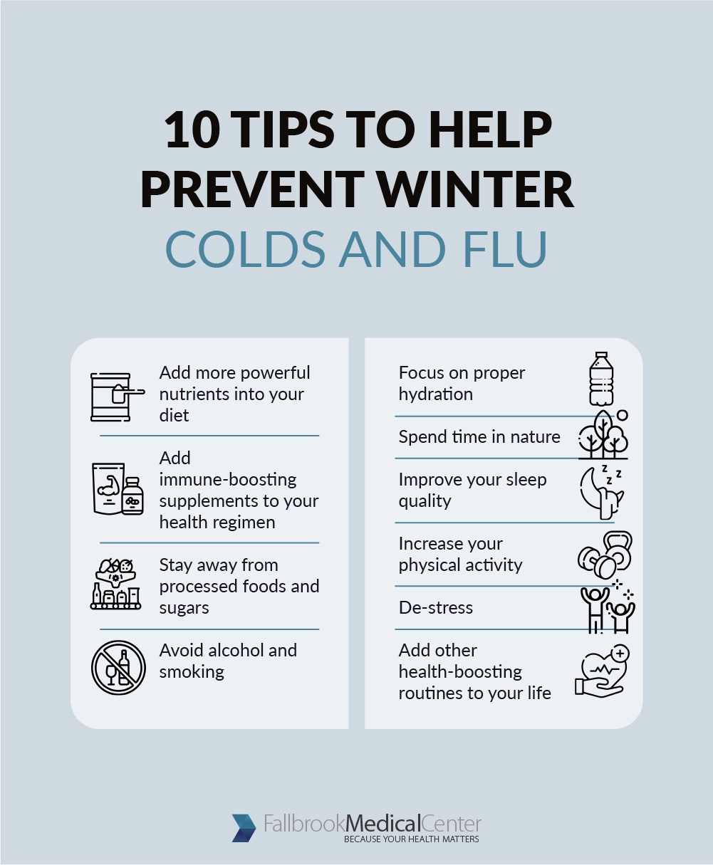 10 Tips to Help Prevent Winter Colds and Flu FMC