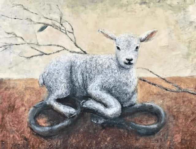 Don't worry about the serpent or his bite, just make sure that the Lamb