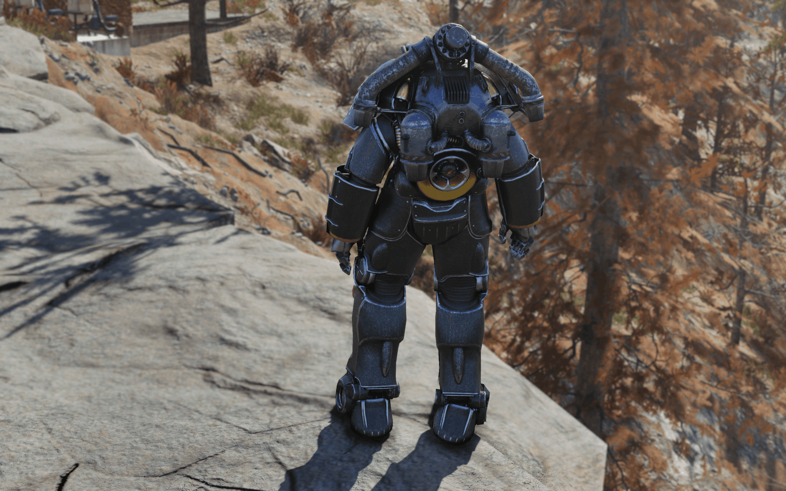 Dark Power Armor Frame and Jetpack (4K) Fallout 76 Mod download