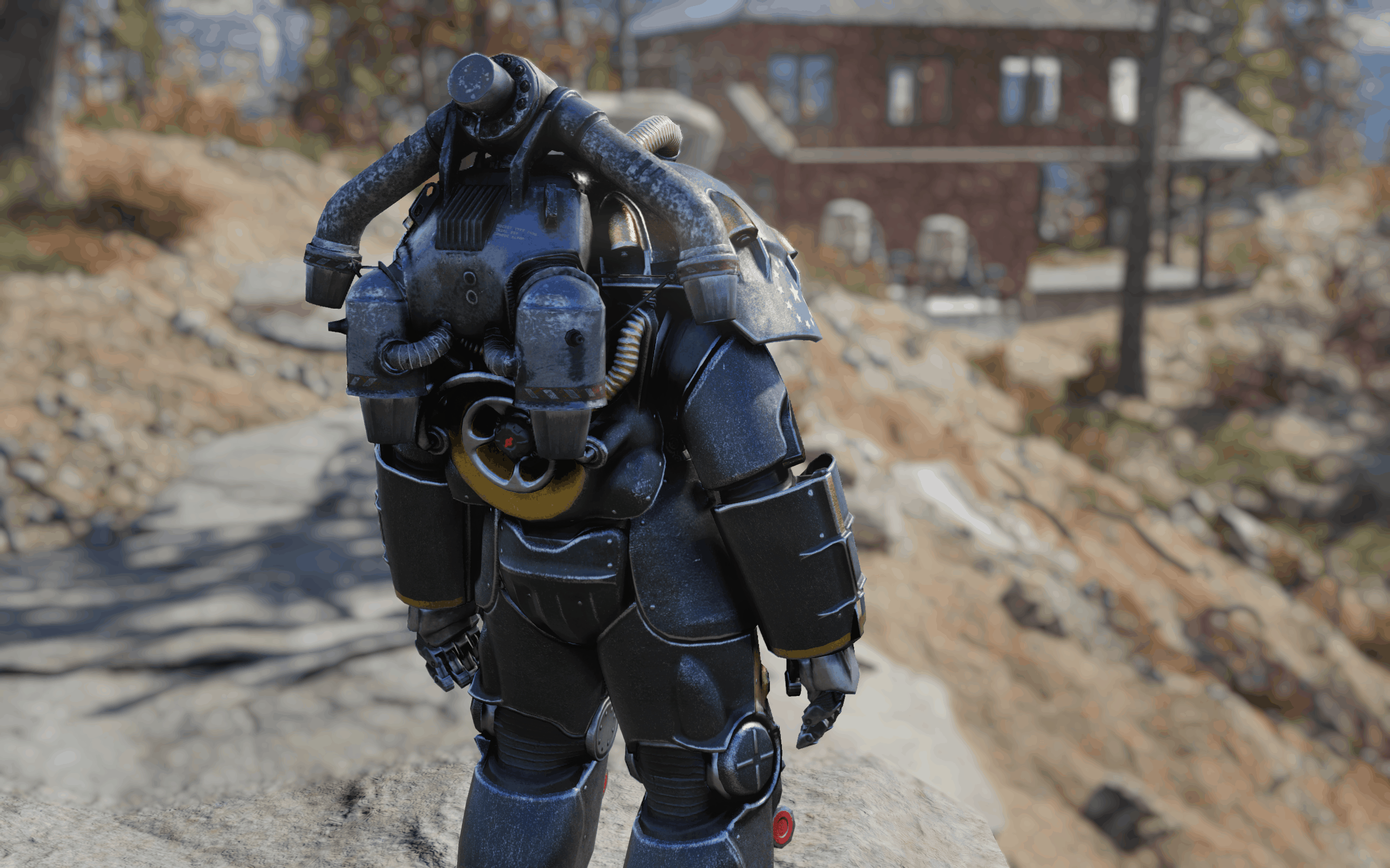 Dark Power Armor Frame and Jetpack (4K) Fallout 76 Mod download