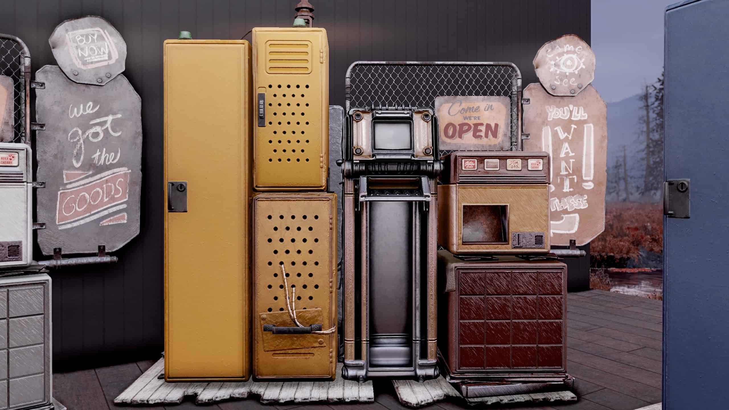 Vending Machines Revamped Fallout 76 Mod download