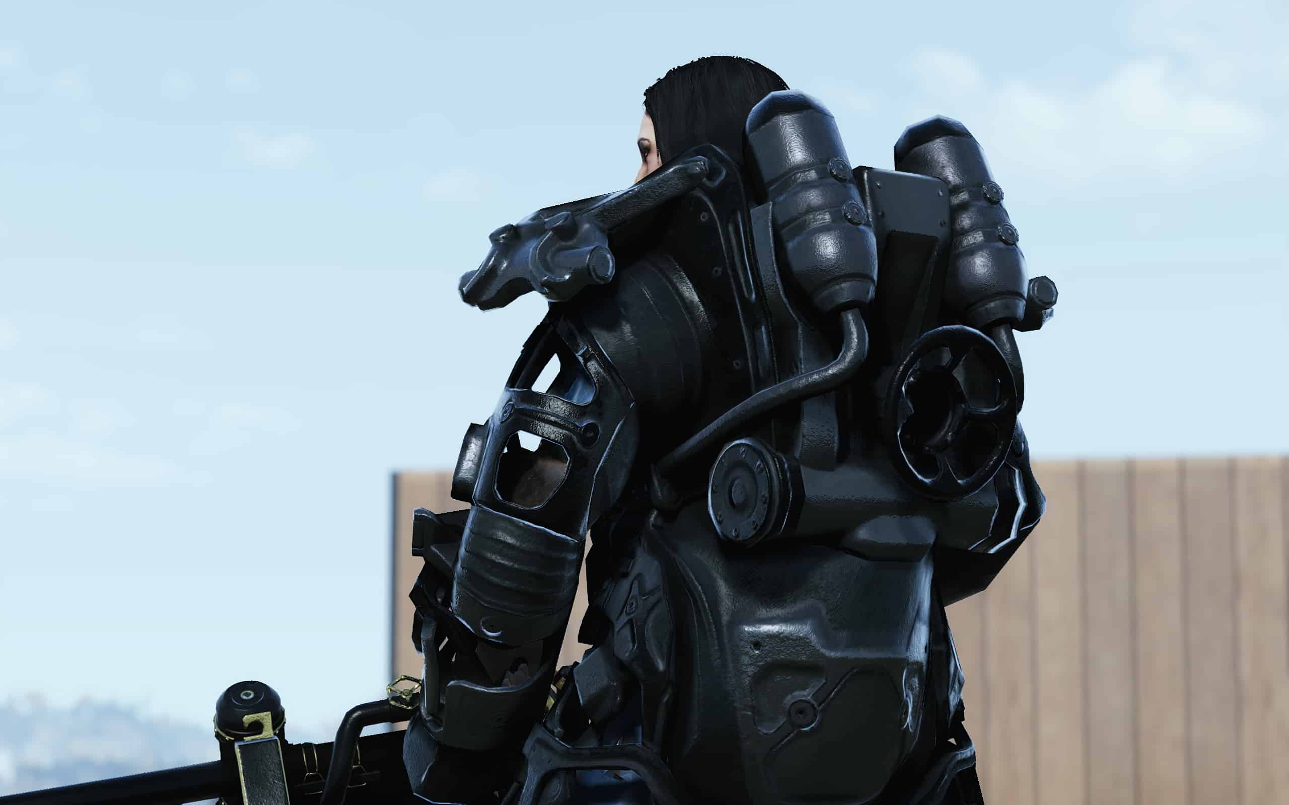 Dark PA Frame and Jetpack Fallout 76 Mod download