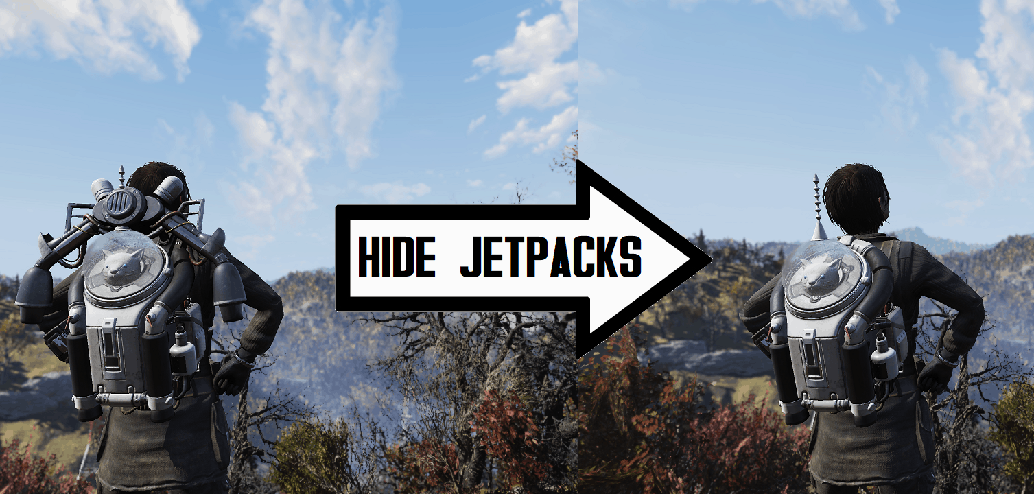 Hide Jetpacks Fallout 76 Mod download