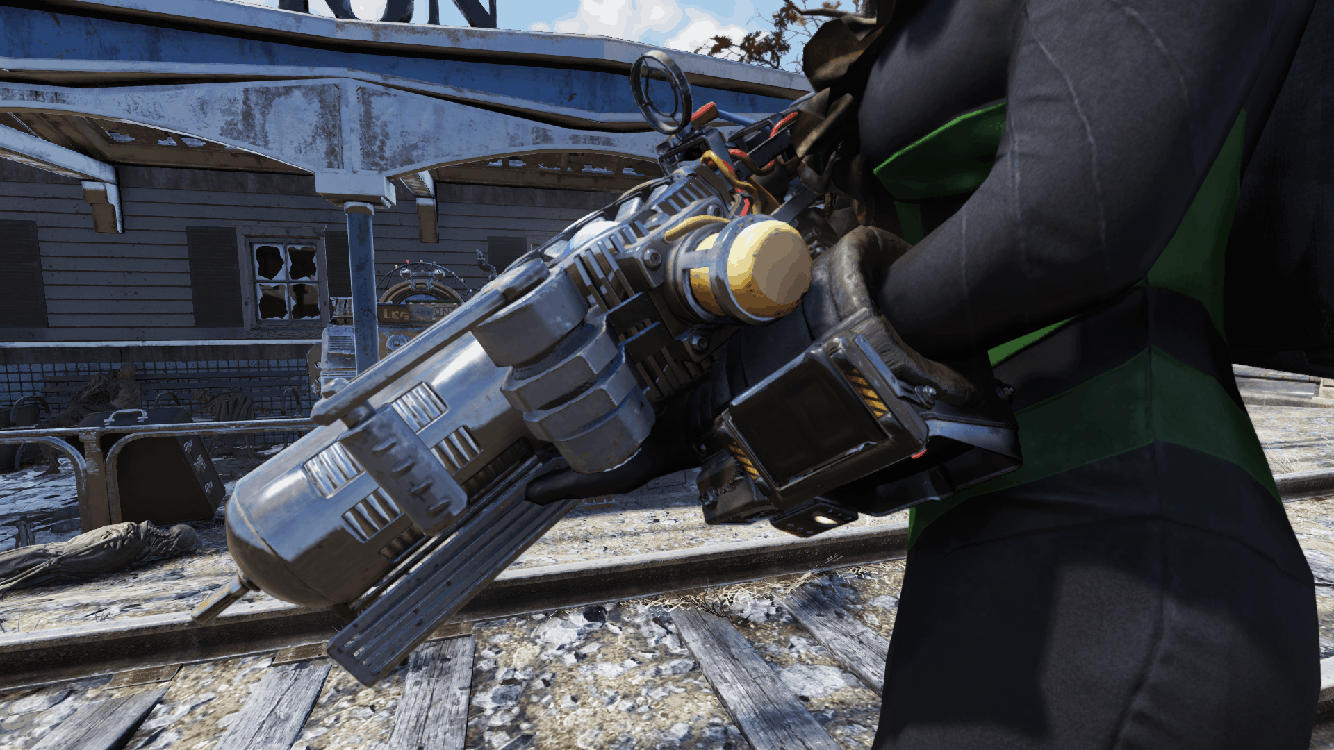 Tesla Rifle Retexture Yellow Paint Remover Fallout 76 Mod download