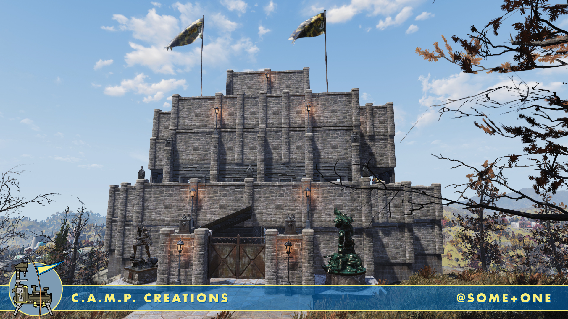Fallout 76 C.A.M.P. Creations Towers