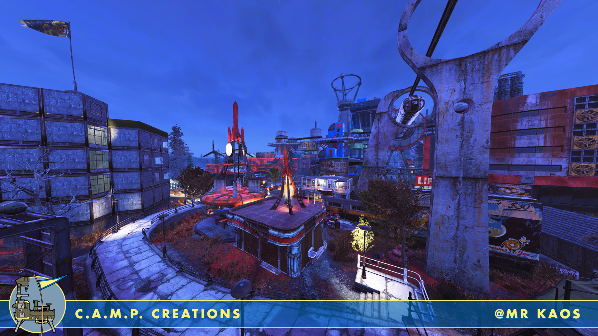 Fallout 76 C.A.M.P. Creations Cityscape