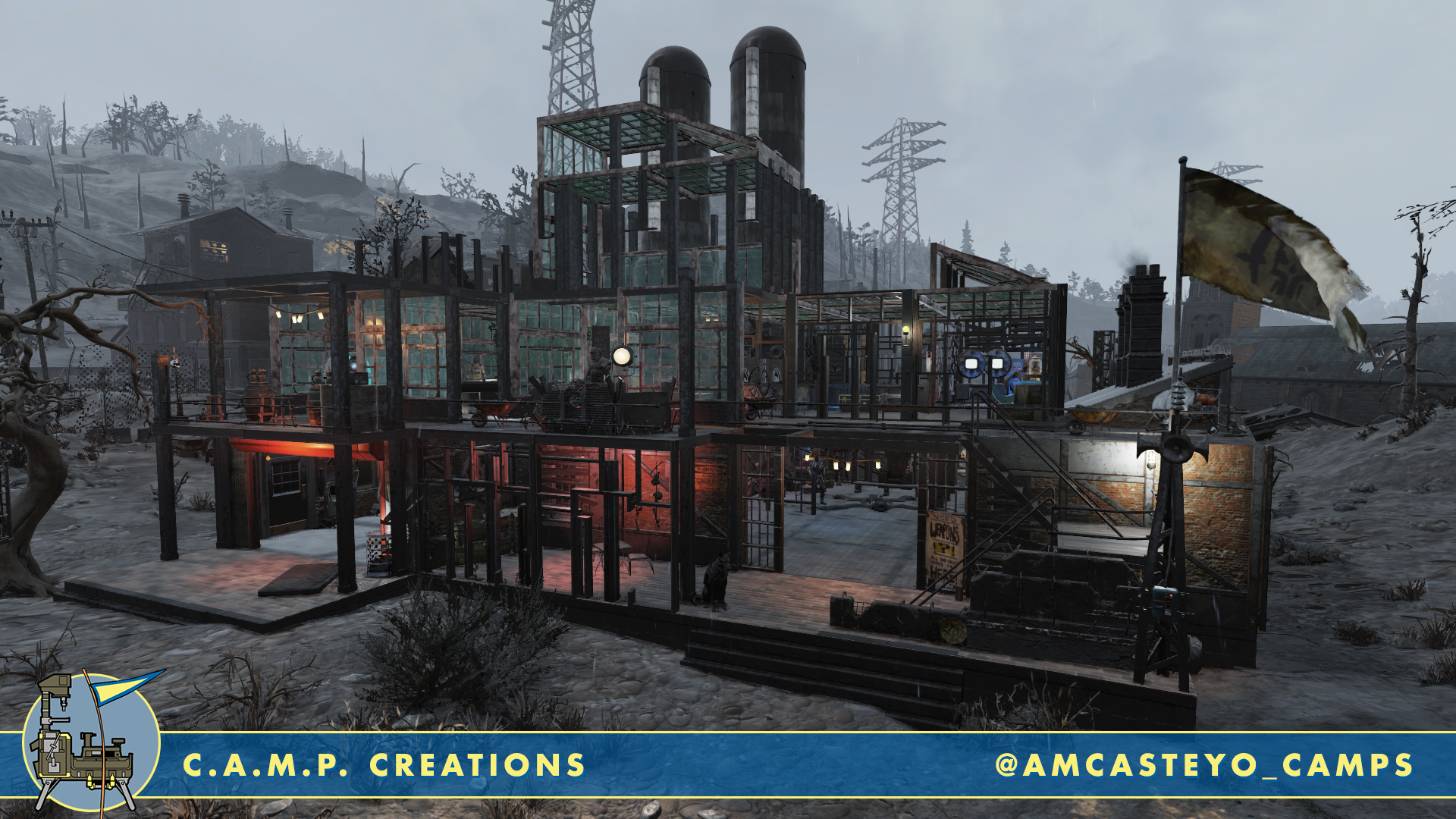 Fallout 76 C.A.M.P. Creations Industrial
